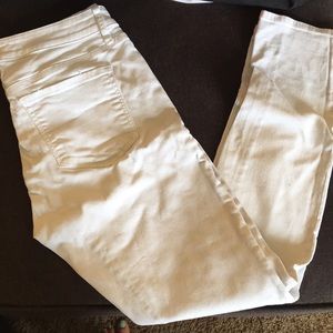 LOFT white skinny jeans size 4